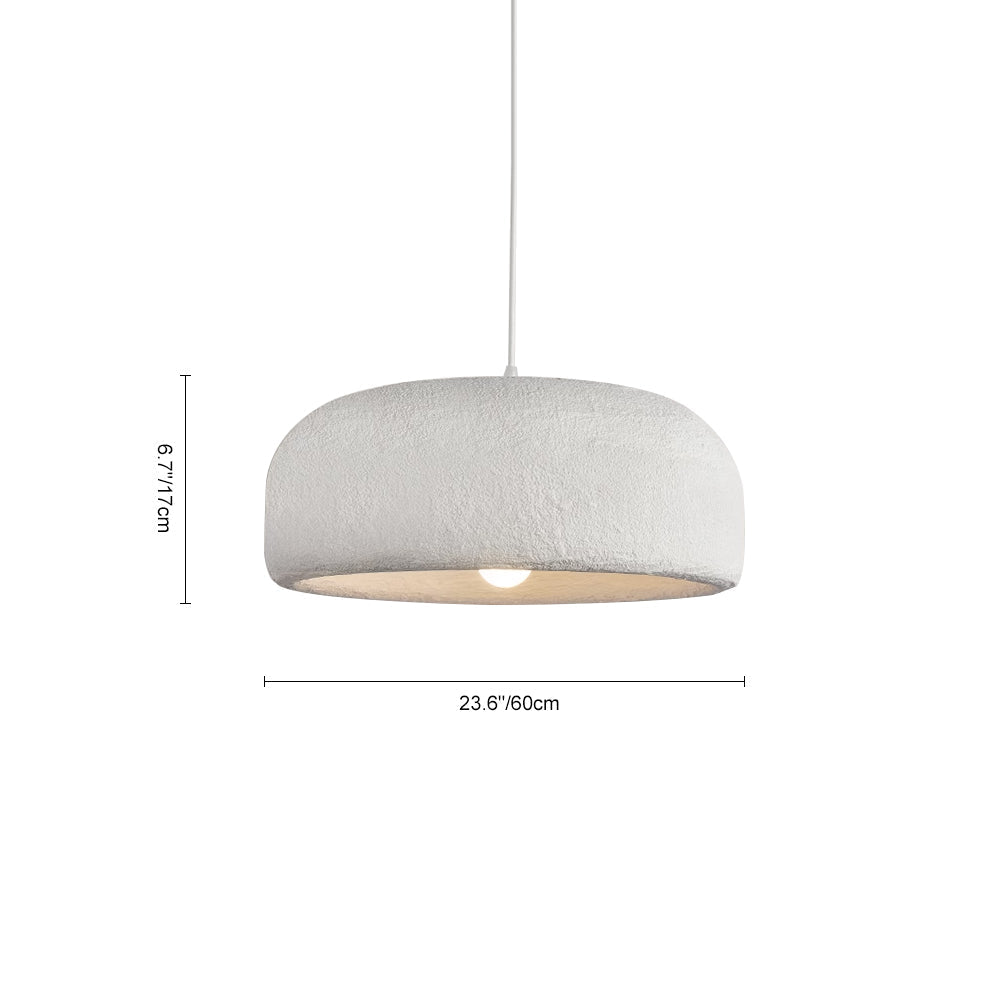 Lámpara colgante minimalista. Diseño nube moderna para hogar, luz de techo elegante comedor.