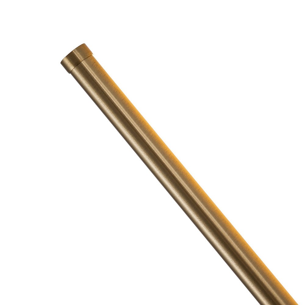 Luz de pared LED negra. Estilo lineal moderno para decoración interior, aplique minimalista con luz cálida.