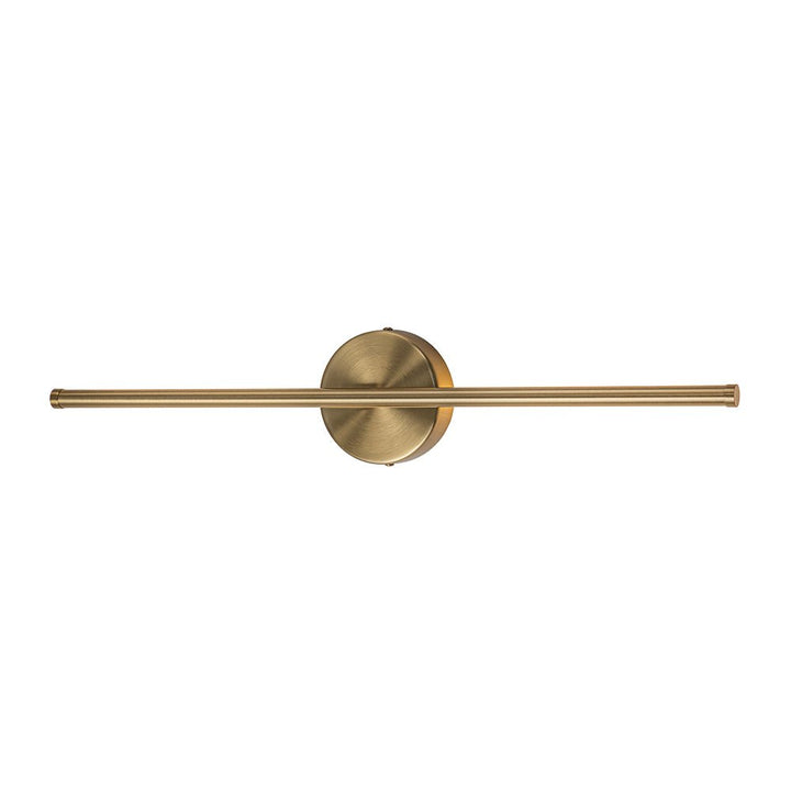 Aplique de pared LED lineal para acentuar espacios. Luz moderna de diseño minimalista para iluminación interior.
