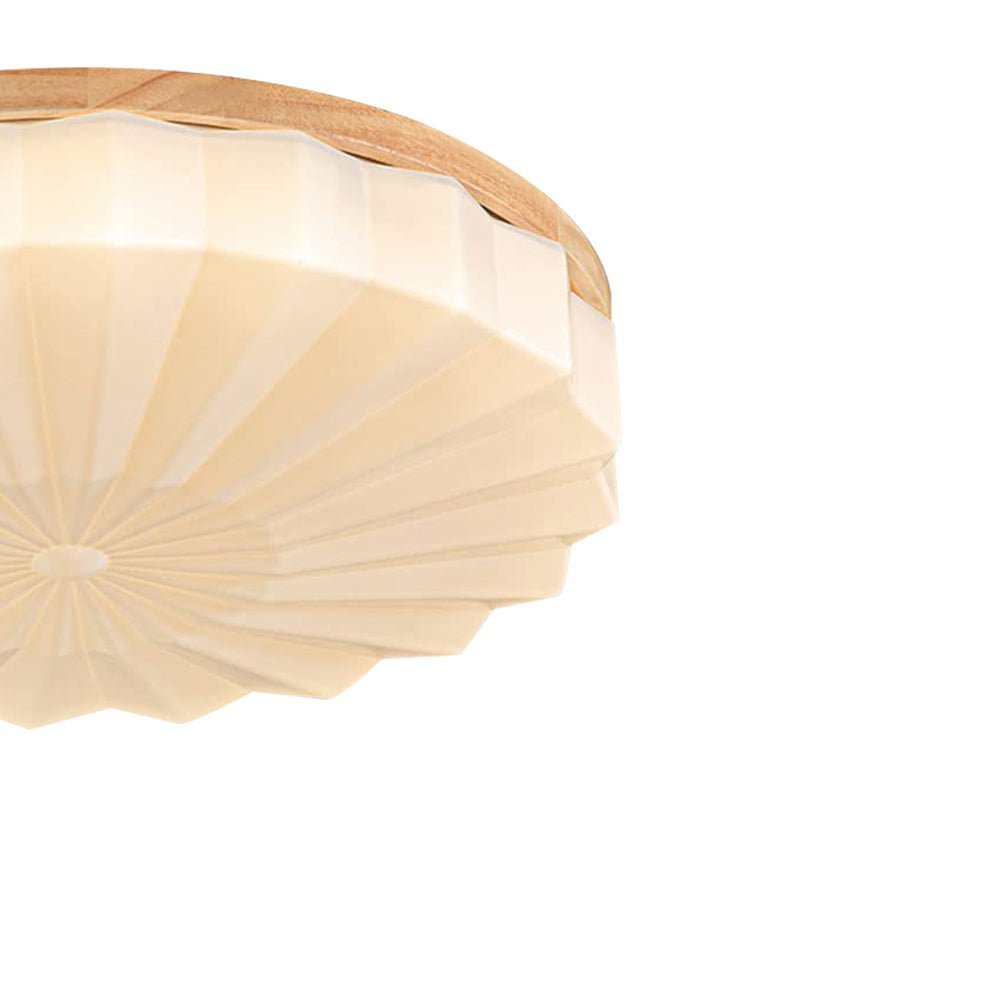 Foco de techo LED redondo, diseño floral nórdico. Montaje empotrado, 3 tonos de luz para tu hogar.