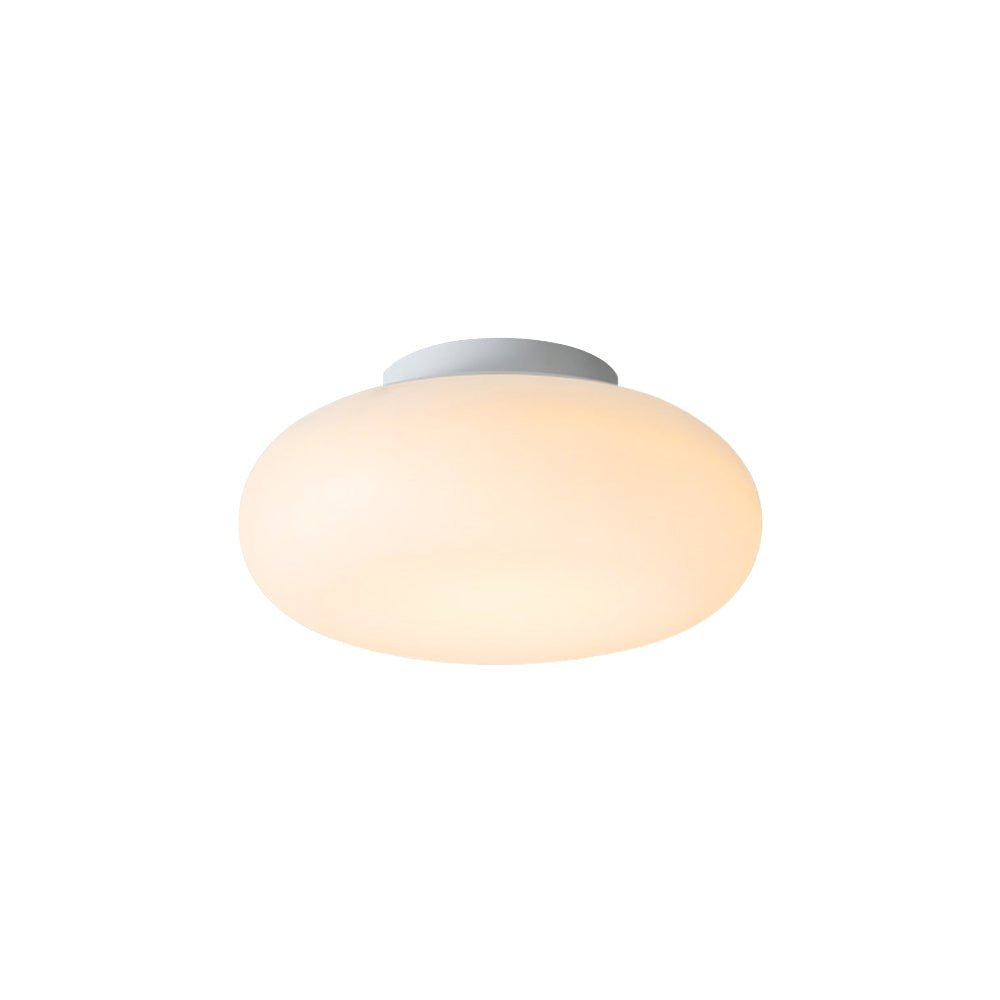 Hongo nórdico: luz de techo LED dimmable. Lámpara moderna semi empotrada, ideal para iluminación de hogar.