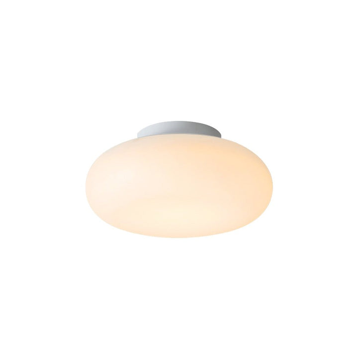 Hongo nórdico: luz de techo LED dimmable. Lámpara moderna semi empotrada, ideal para iluminación de hogar.