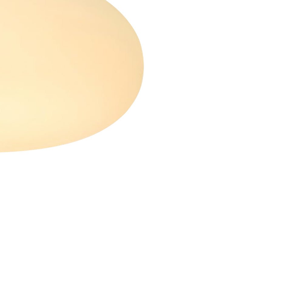 Iluminación LED de techo hongo, dimmable. Lámpara nórdica semi empotrada, luz suave para dormitorio.