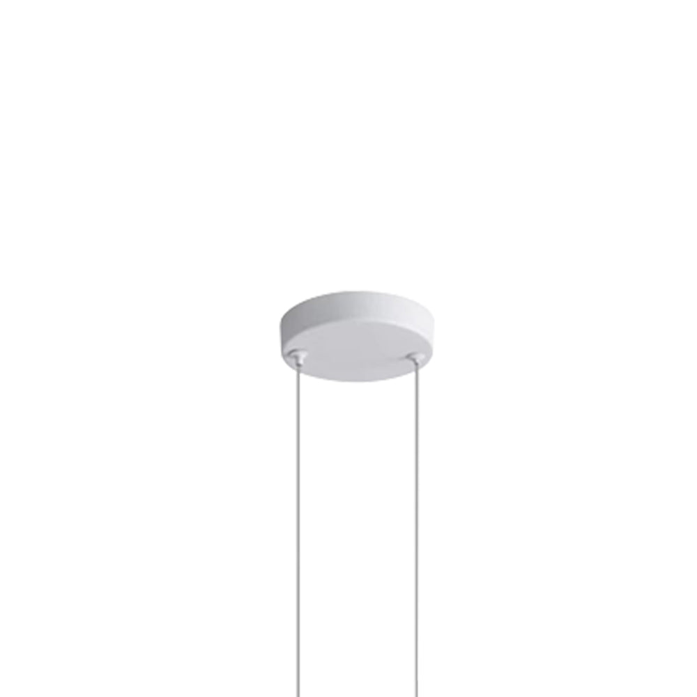 Lámpara de suspensión LED nórdica, cúpula de madera blanca, ideal para decorar e iluminar cualquier espacio moderno.