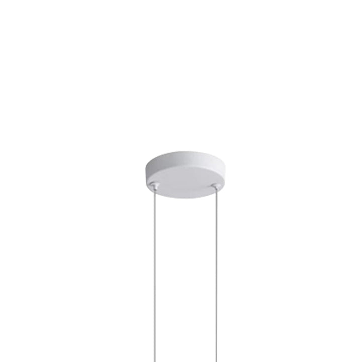 Lámpara de suspensión LED nórdica, cúpula de madera blanca, ideal para decorar e iluminar cualquier espacio moderno.