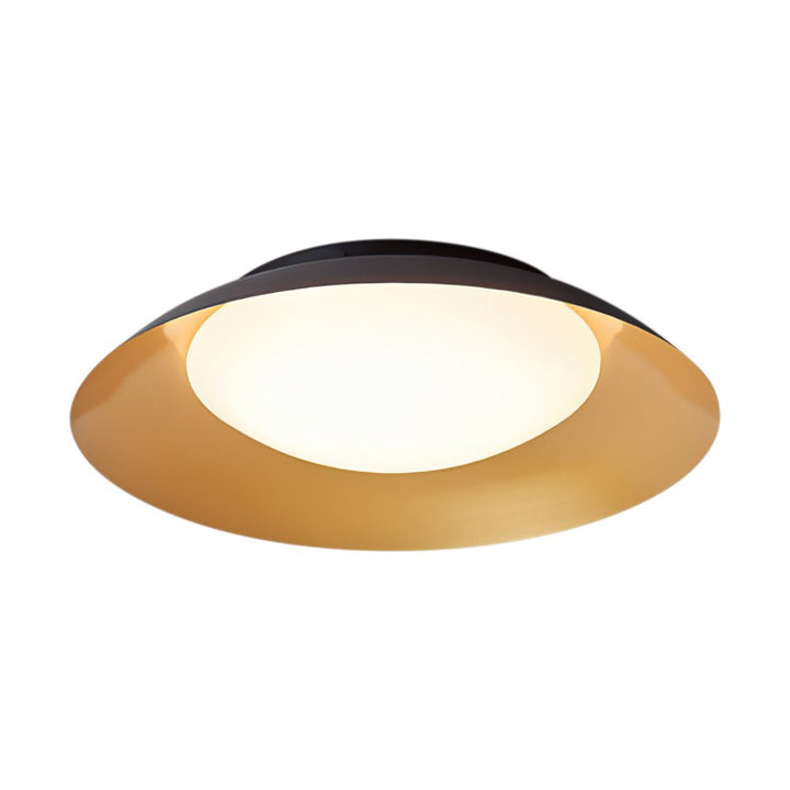Luz de techo empotrada LED con difusor acrílico, diseño moderno, iluminación eficiente y regulable.