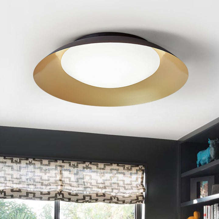 Iluminación LED empotrada regulable 3000k-6000k, luz de techo moderna con difusor acrílico.