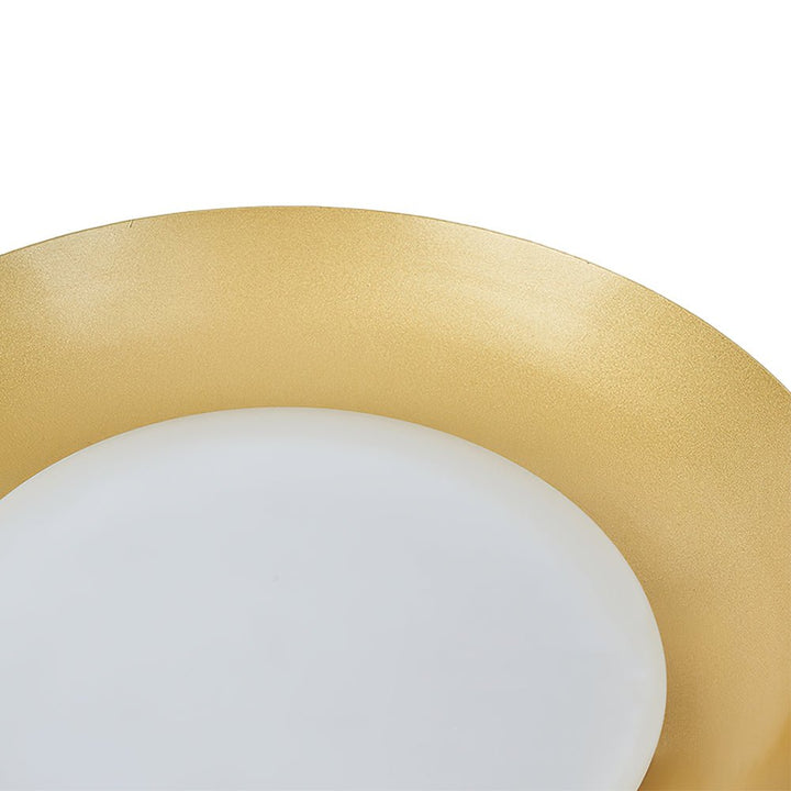 Plafón LED empotrado de diseño moderno, con difusor acrílico, ideal para iluminación interior.