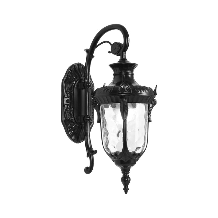 Farol de pared exterior resistente a la intemperie, diseño vintage, ideal para jardines, patios y entradas.