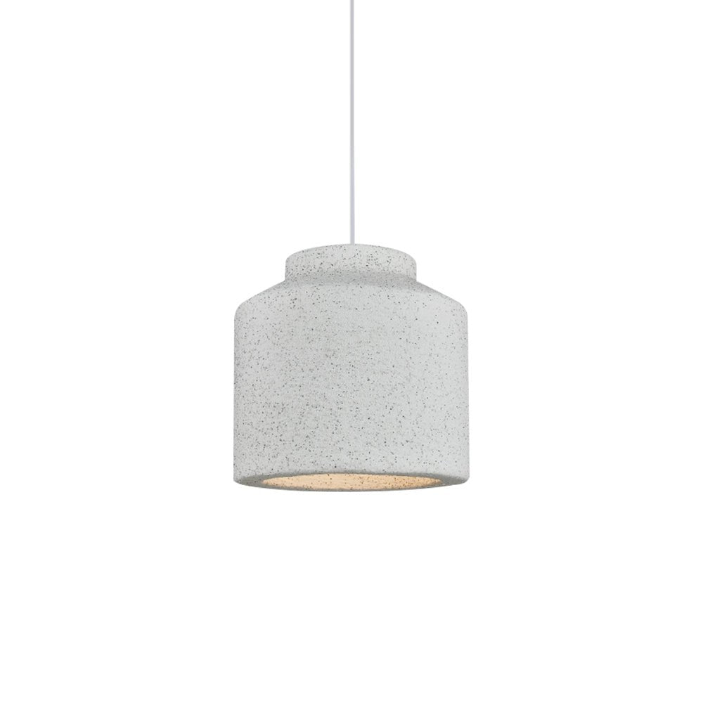 Iluminación de techo nórdica: lámpara cilíndrica de campana. Decoración colgante ideal para el hogar.