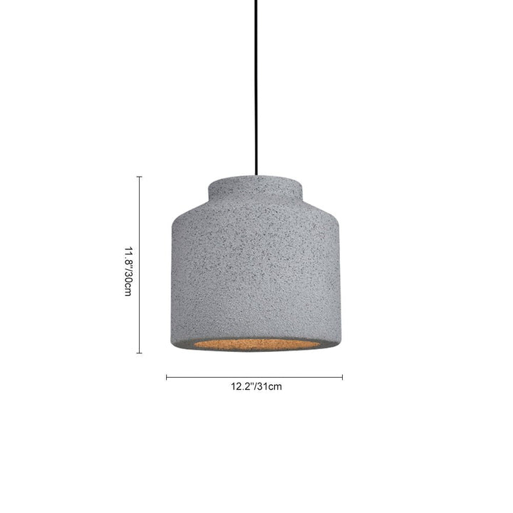 Luz colgante cilíndrica nórdica, minimalista. Perfecta para dormitorio o sala de estar, iluminación de diseño.