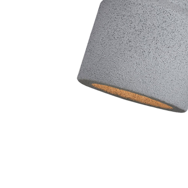 Decoración hogar con lámpara colgante cilíndrica. Luz de techo estilo campana nórdico para espacios modernos.