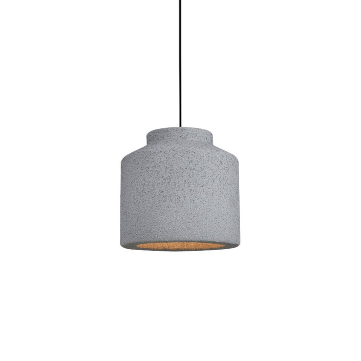 Lámpara moderna colgante para dormitorio, diseño cilíndrico de campana. Estilo nórdico, crea ambiente.