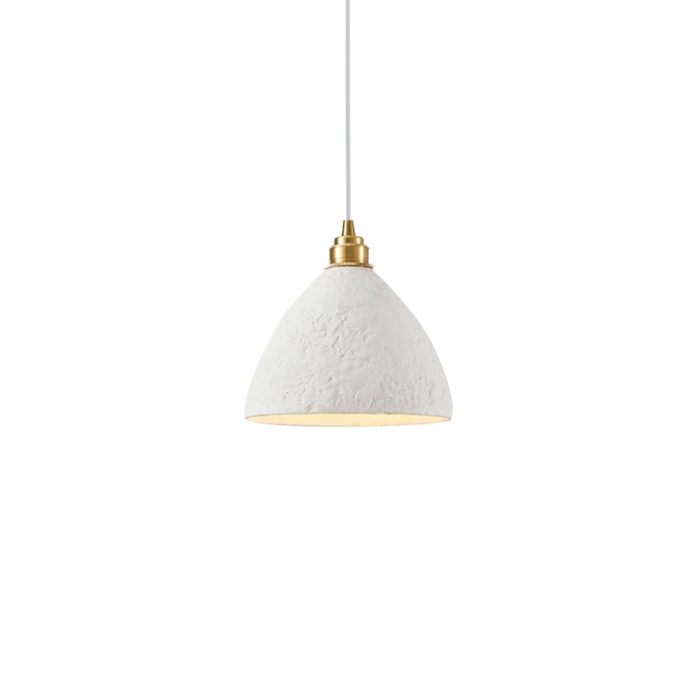 Colgante de techo de cerámica, versátil para cocina, dormitorio o sala, luz regulable y diseño atractivo.