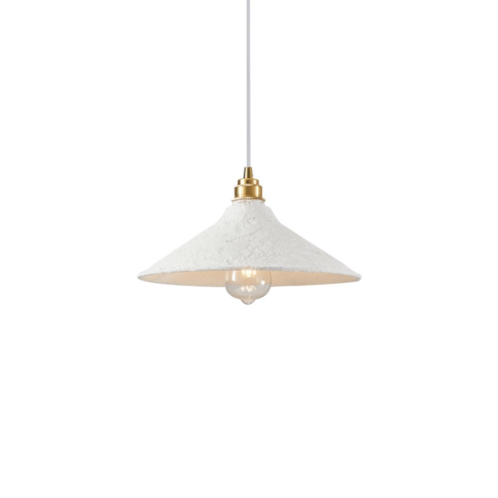 Lámpara colgante de cerámica, estilo nórdico moderno, perfecta para dormitorios y crear una luz ambiental.