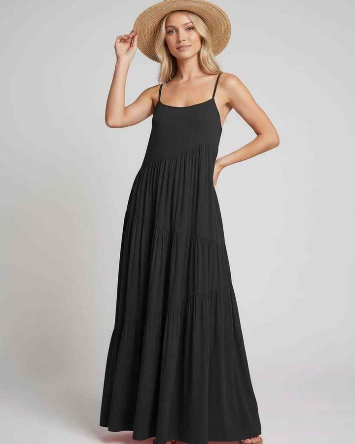 Vestido casual fluido para el verano, perfecto para el día a día.