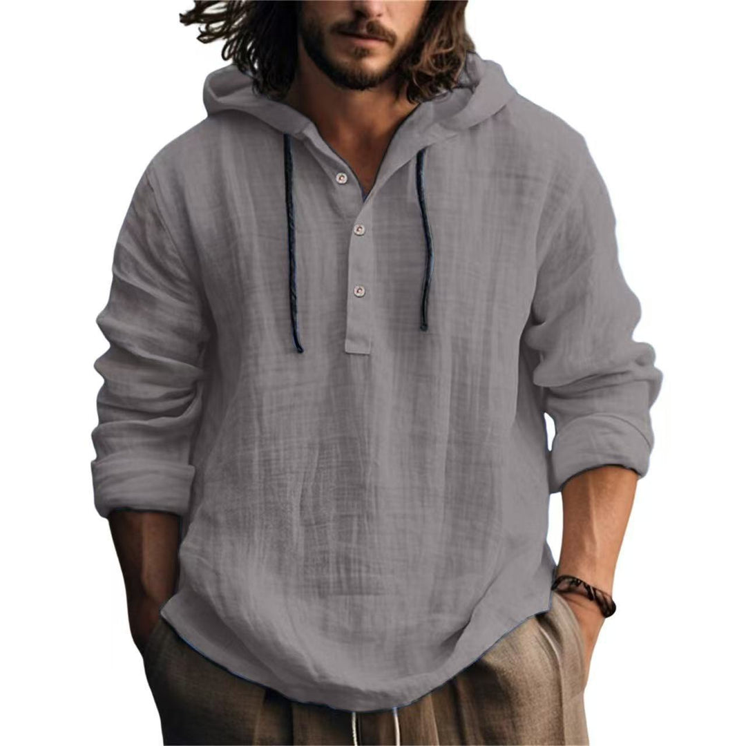 Camiseta con capucha para hombre, tendencia actual, estilo moderno y confort casual diario.