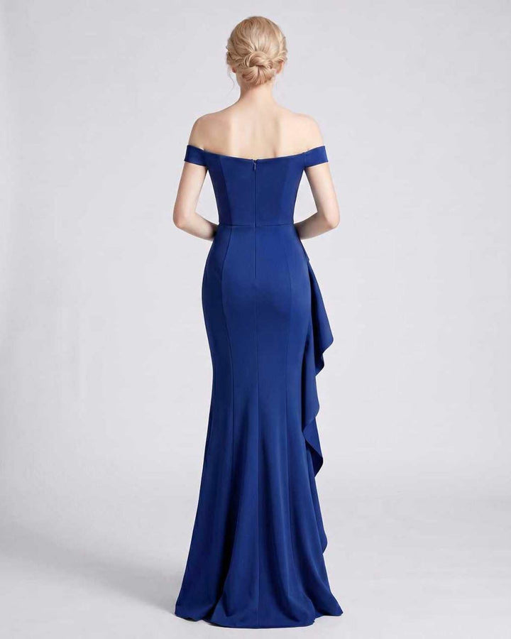 Vestido de fiesta para mujer, corte sirena. Largo y sofisticado para eventos.