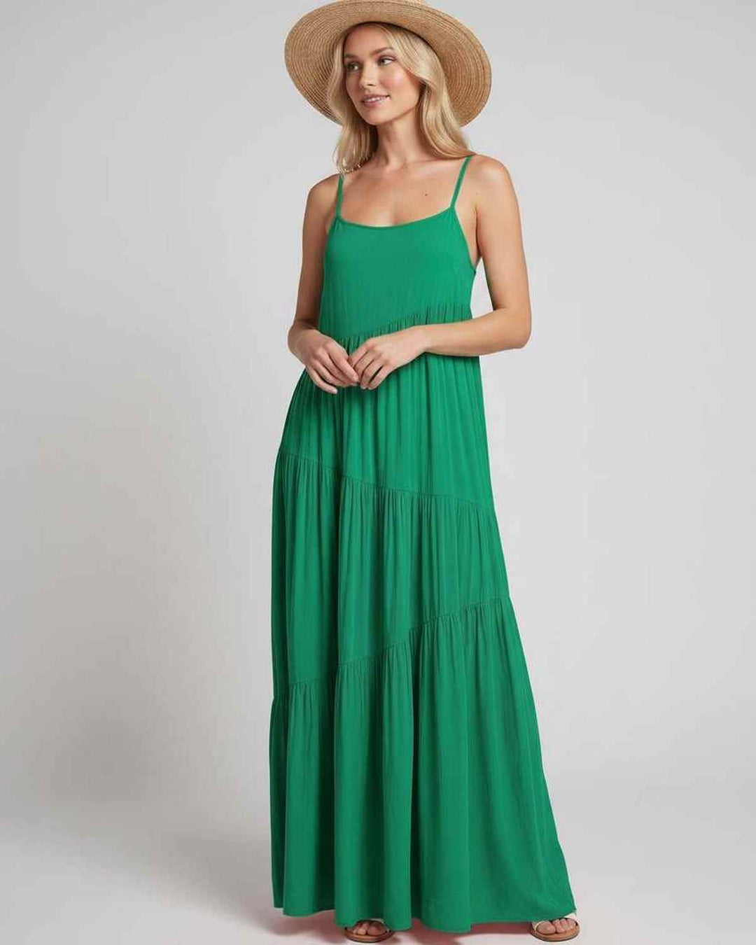 Vestido maxi casual, ideal para el día a día en verano.