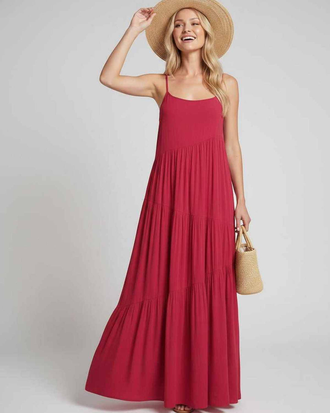 Vestido maxi casual, para la comodidad en días de verano.