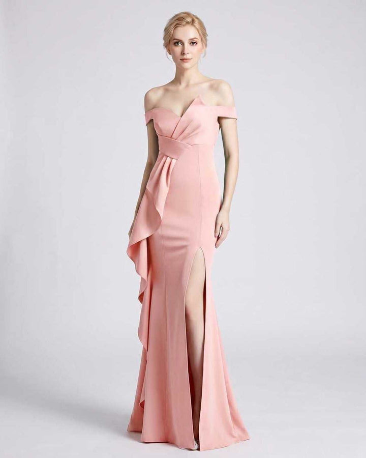 Vestido de noche mujer, corte sirena. Elegancia y movimiento para fiestas y eventos.