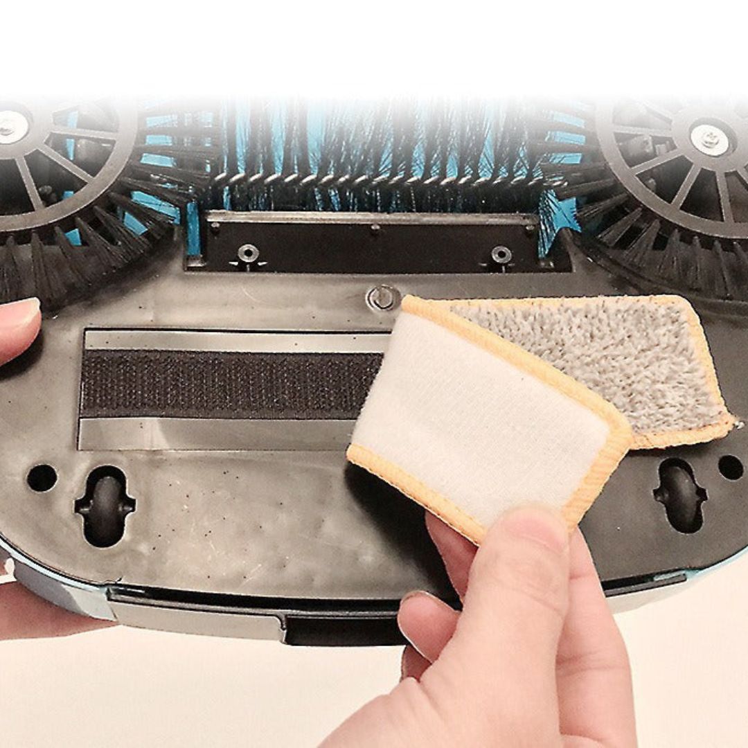 Aspiradora escoba manual 2 en 1 para barrido de suelos y multisuperficies, limpieza sin cables y rápida.