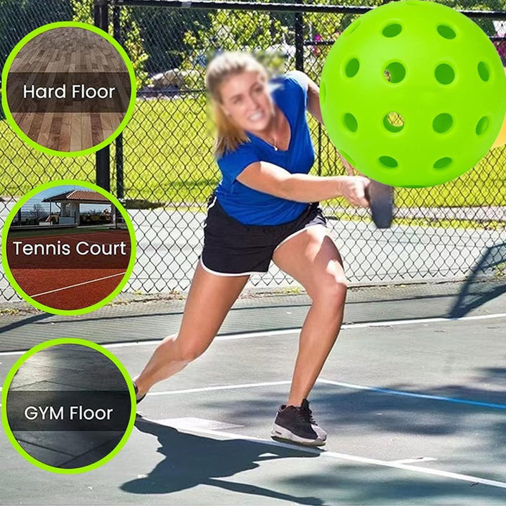 Entrenador luminoso de pickleball para ejercicio y desarrollo de reflejos, apto para todas las edades.