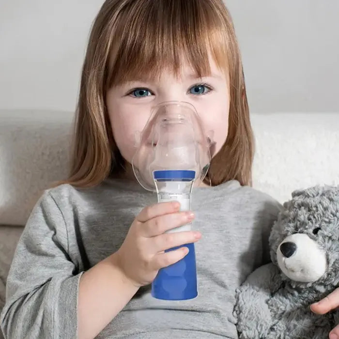 Nebulizador AirMist ultra silencioso y discreto. Terapia respiratoria eficaz para adultos y niños.