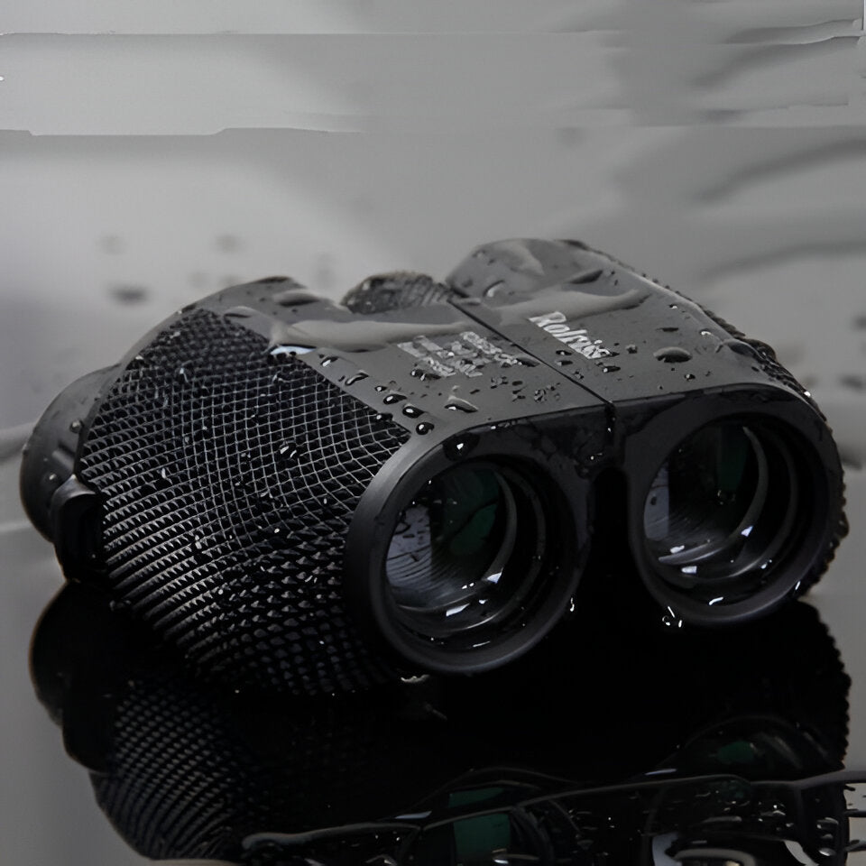 Binoculares de visión nocturna de alta potencia e impermeables, ideales para caza y observación en la oscuridad.