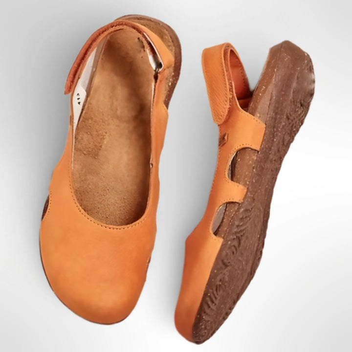 Sandalias mujer ortopédicas con soporte de arco. Calzado cómodo y ligero para bienestar diario, ideales para el verano.