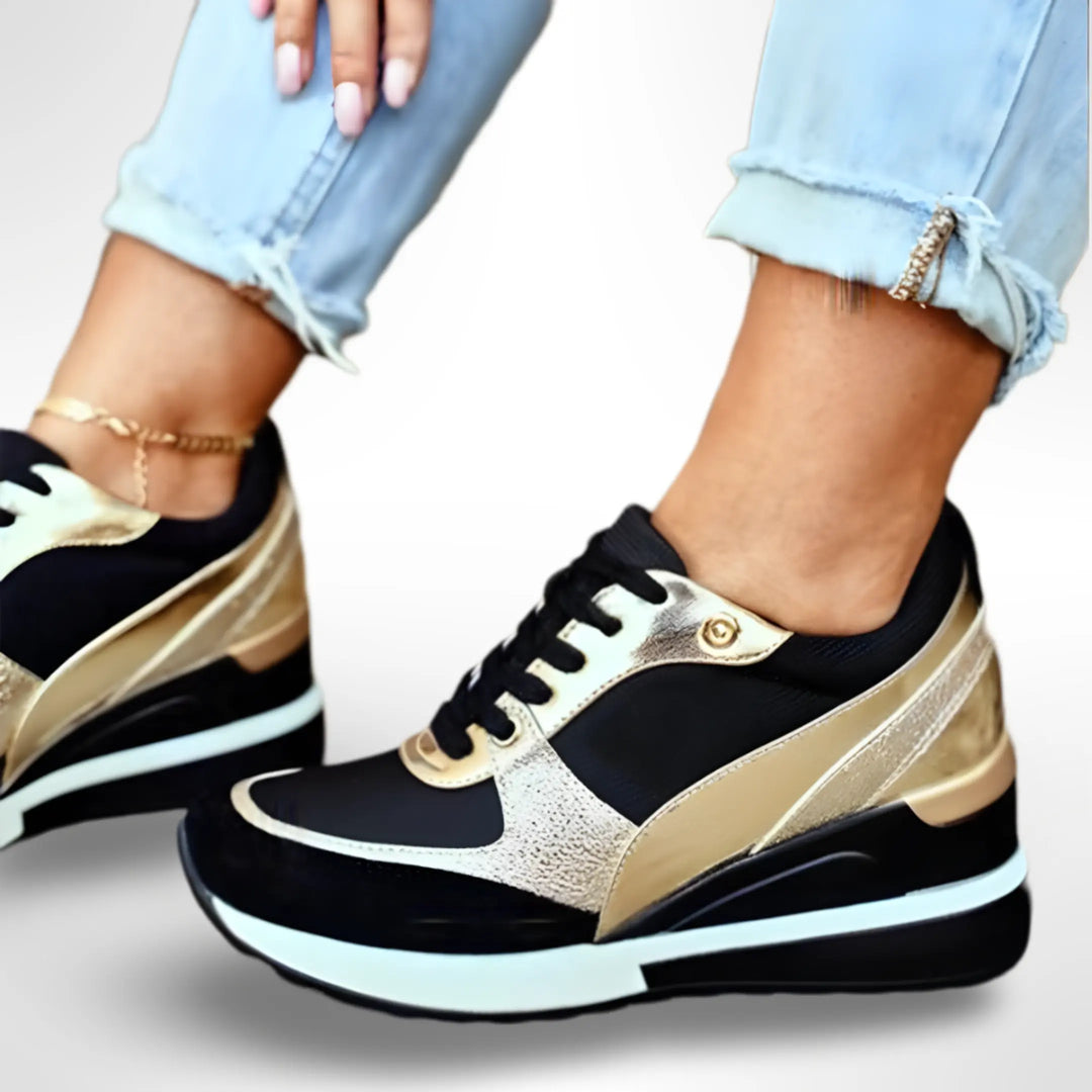 Zapatillas ortopédicas mujer ligeras, transpirables, ideales para calzado diario, confort y soporte de arco.