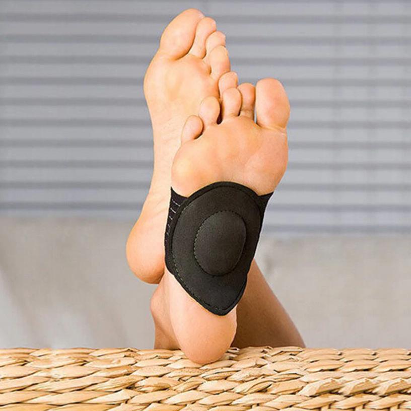 Plantilla ortopédica para fascitis plantar y pies planos, con amortiguación para alivio del dolor.