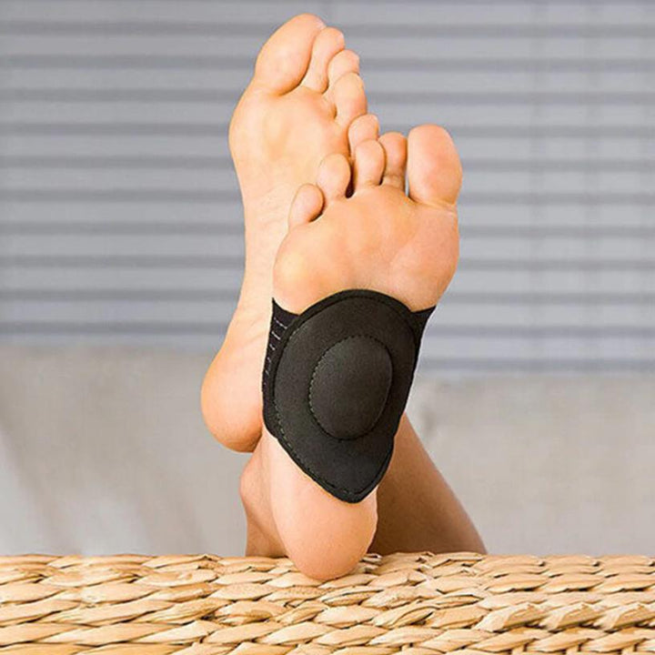 Plantilla ortopédica para fascitis plantar y pies planos, con amortiguación para alivio del dolor.