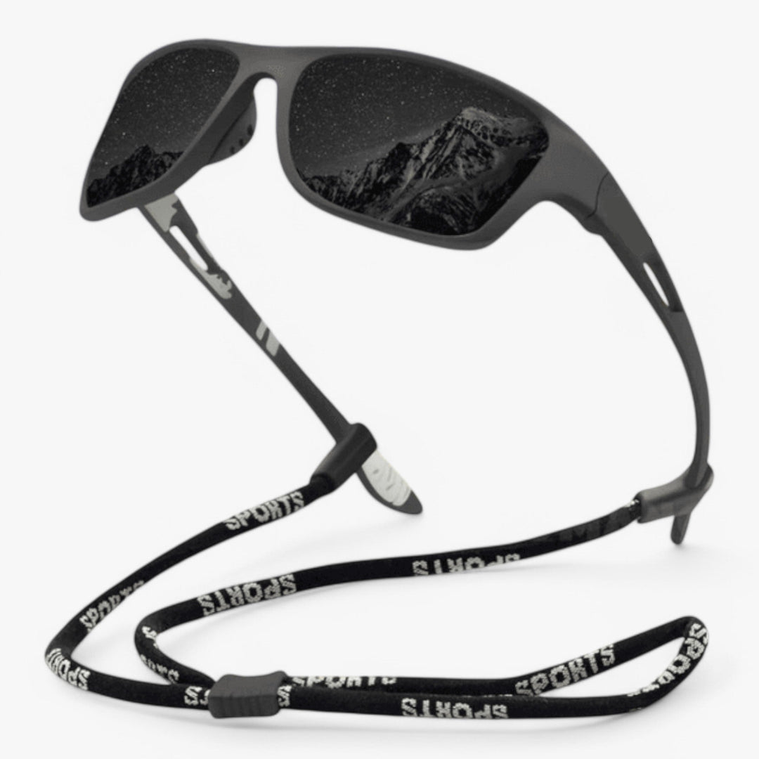 Gafas de sol polarizadas PRO+ para deportes al aire libre, con protección UV y diseño unisex.