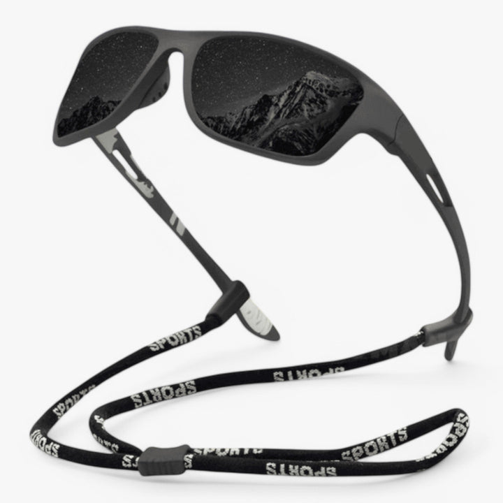 Gafas de sol polarizadas PRO+ para deportes al aire libre, con protección UV y diseño unisex.