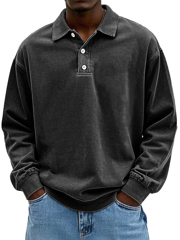 Jersey casual de hombre, versátil para cualquier estilo. Confort diario y toque de elegancia masculina.