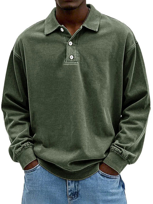 Jersey de hombre con diseño polo, ideal para moda casual y elegancia versátil. Confort garantizado.