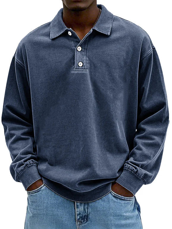 Estilo masculino: jersey casual de verano, ligero, fresco y transpirable. Perfecto para el confort diario.