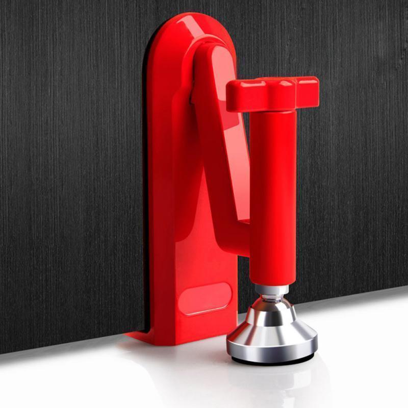 Cerradura de seguridad portátil universal para puerta, ideal para viajes y hoteles, fácil de instalar.