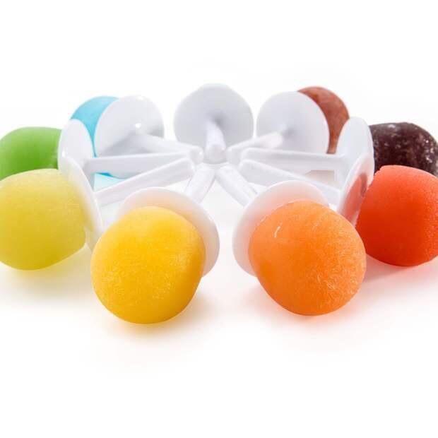 Crea paletas y helados caseros saludables con este molde de silicona alimentaria reutilizable y seguro.