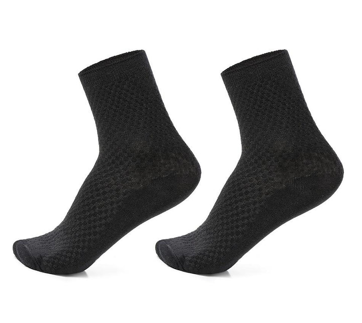 Calcetines de bambú para hombre. Pack de 5. Confort suave, antibacteriano y que mantiene los pies frescos.