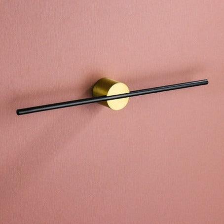 Toallero de pared slim y ajustable, estilo minimalista que realza cualquier baño.