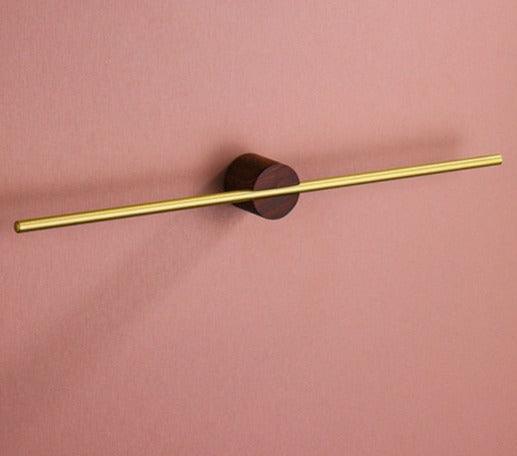 Accesorios de baño: toallero de pared ajustable con diseño contemporáneo y ahorro de espacio.