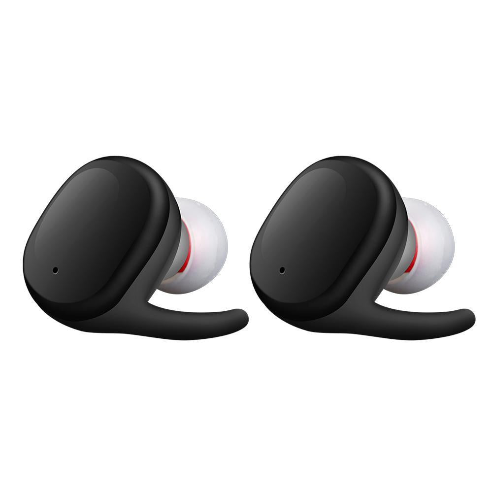 Auriculares Bluetooth mini impermeables, ideales para correr y deportes. Diseño compacto y portátiles.