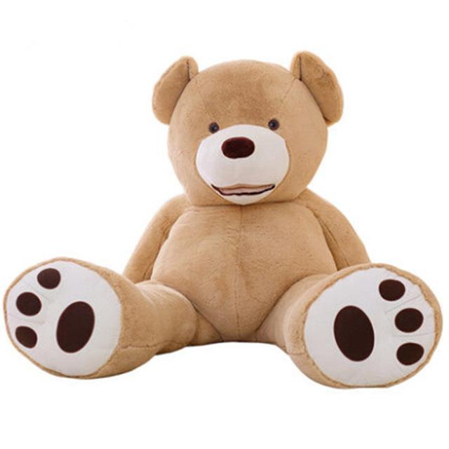 Oso de peluche gigante personalizado de poliéster suave, ideal como regalo para niños o decoración infantil.