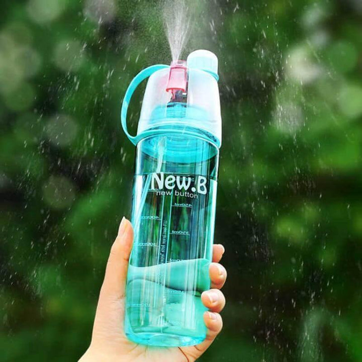 Accesorios para correr: botella de agua antiderrame, ligera y portátil, perfecta para deportistas en fitness.
