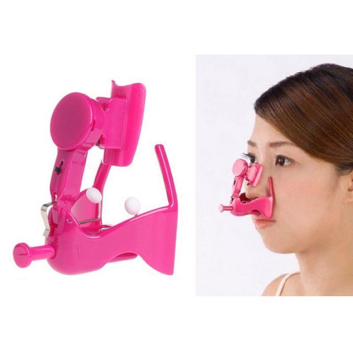 Afinador y elevador de nariz eléctrico para lograr una nariz perfecta. Cuidado facial avanzado sin cirugía para belleza.