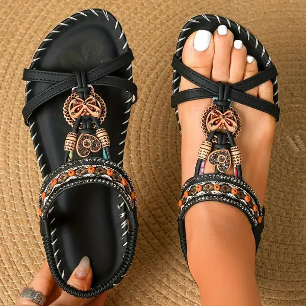 Sandalias de mujer elegantes y cómodas, ideales para el verano. Calzado femenino con estilo para confort diario.