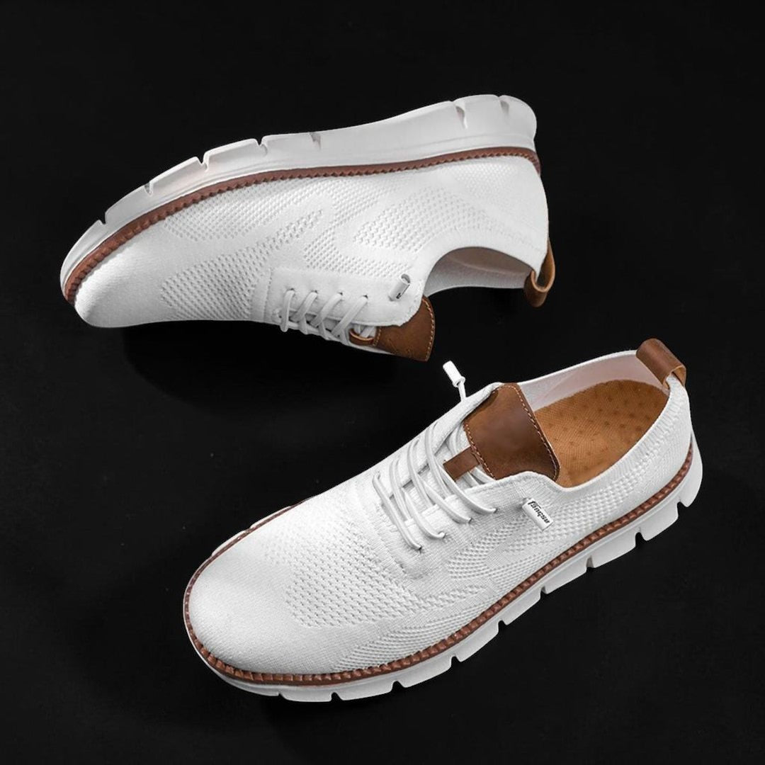 Moda y comodidad: zapatos premium transpirables para el hombre moderno.