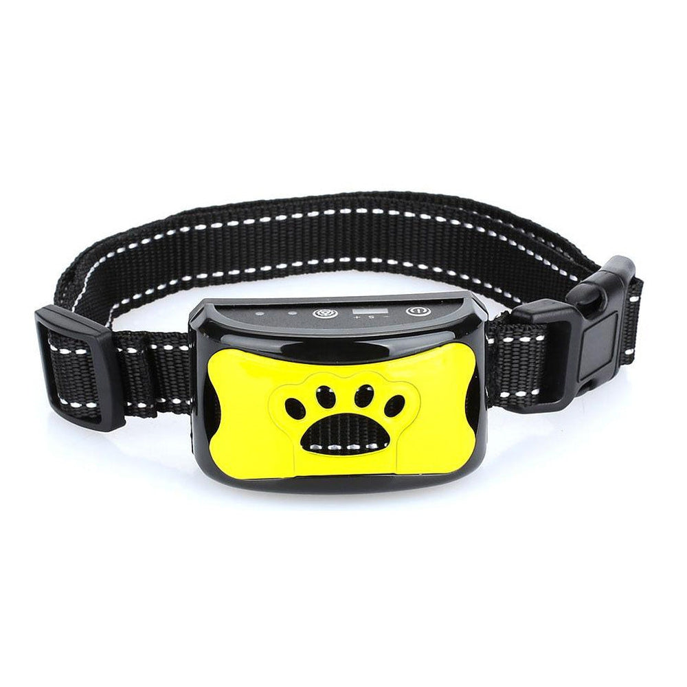 Entrenamiento canino: collar antiladridos suave para perros con vibración y sonido. Ayuda a corregir ladridos.